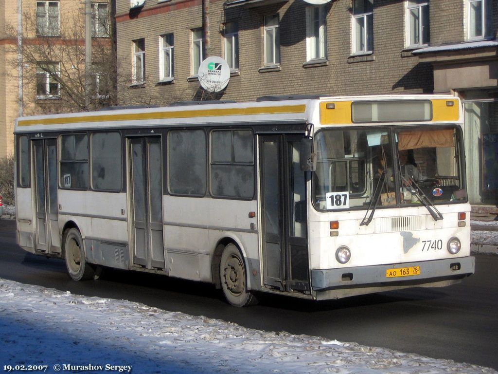 Санкт-Петербург, ЛиАЗ-5256.00 № 7740