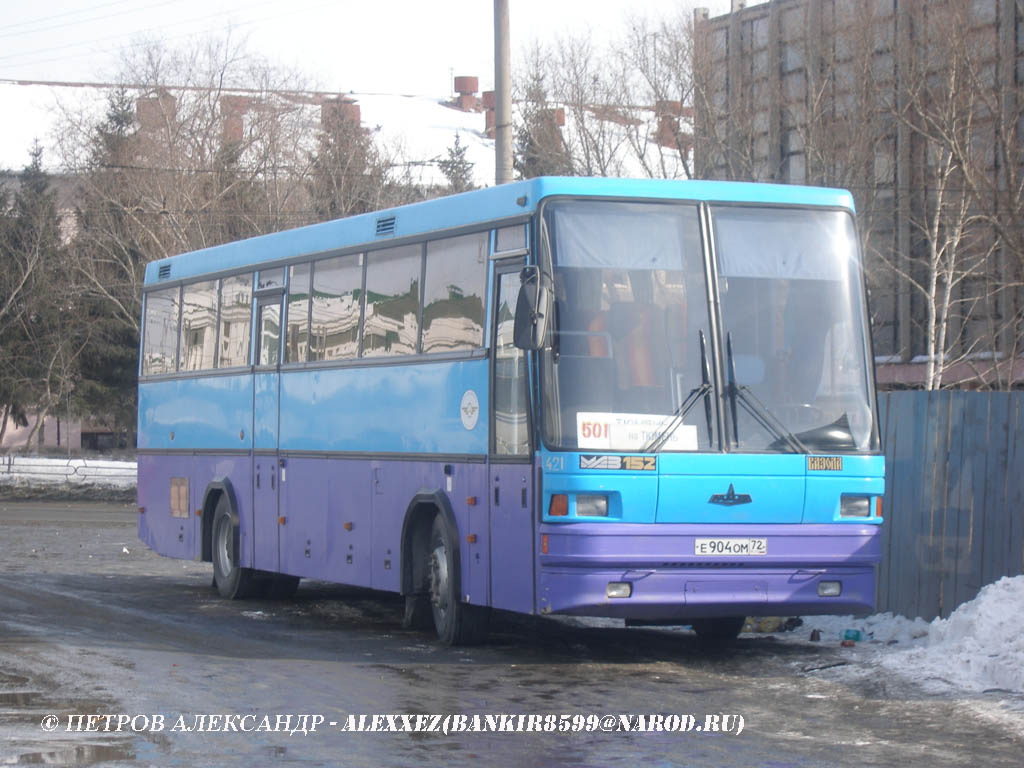 Тюменская область, МАЗ-152.060 № 421