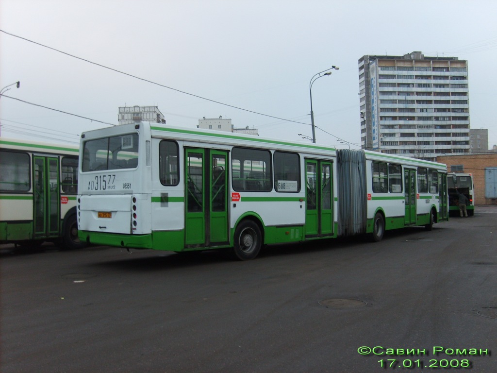 Москва, ЛиАЗ-6212.00 № 08551