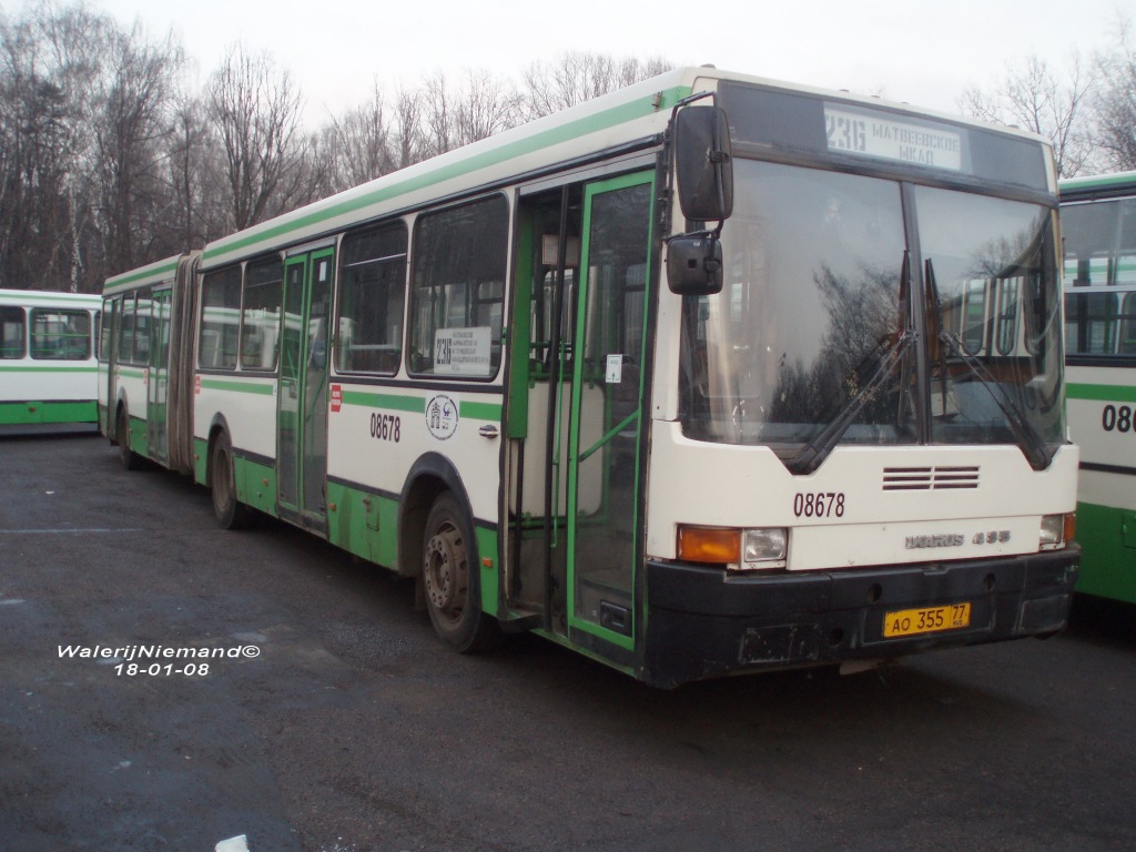 Moskwa, Ikarus 435.17 Nr 08678