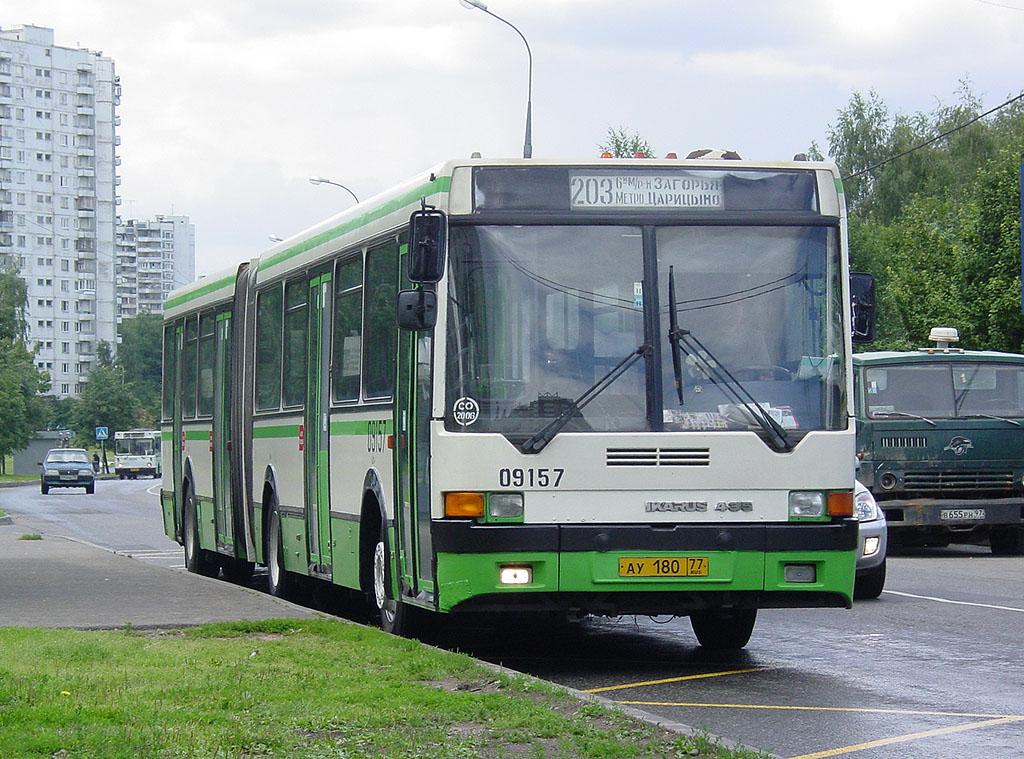 Москва, Ikarus 435.17 № 09157