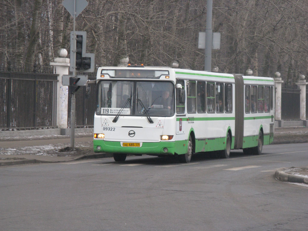 Moskau, LiAZ-6212.00 Nr. 09322