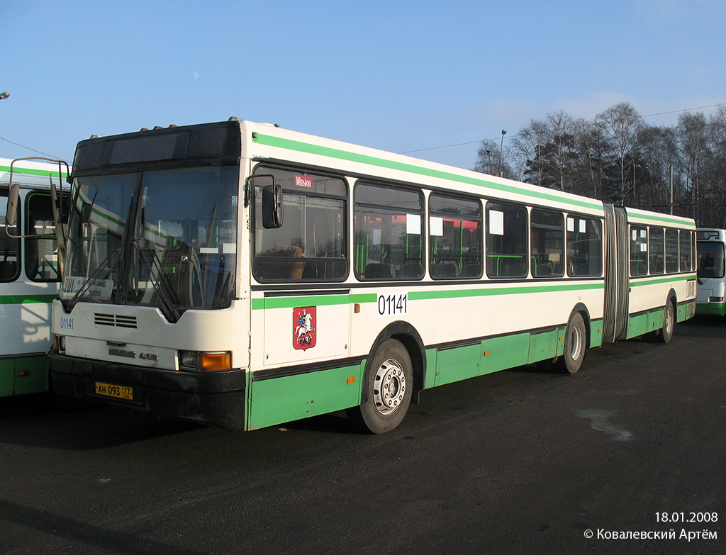Moscow, Ikarus 435.17 # 01141