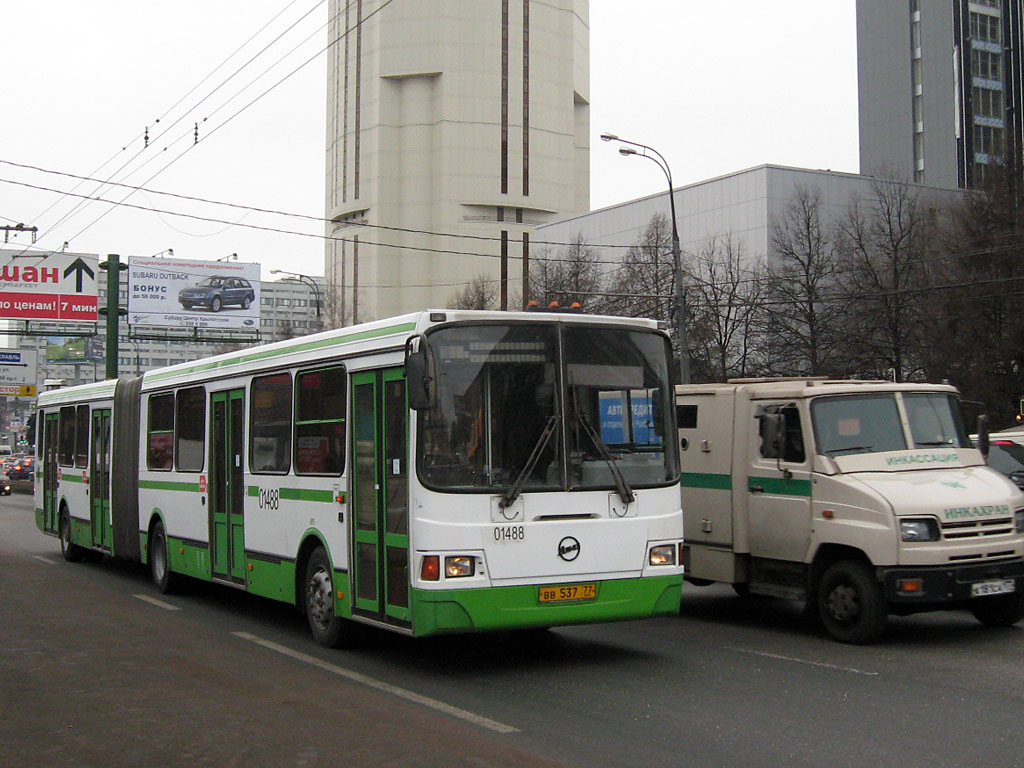 Москва, ЛиАЗ-6212.01 № 01488