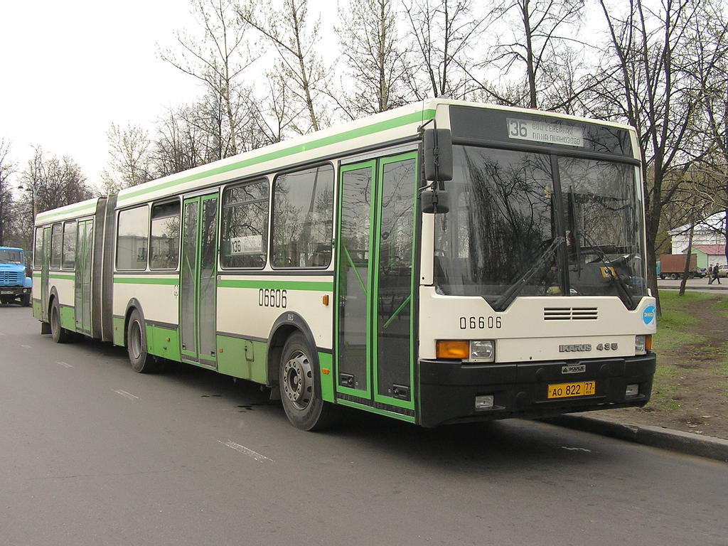 Москва, Ikarus 435.17 № 06606