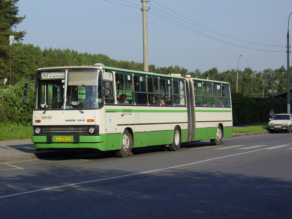 Москва, Ikarus 280.33M № 09182