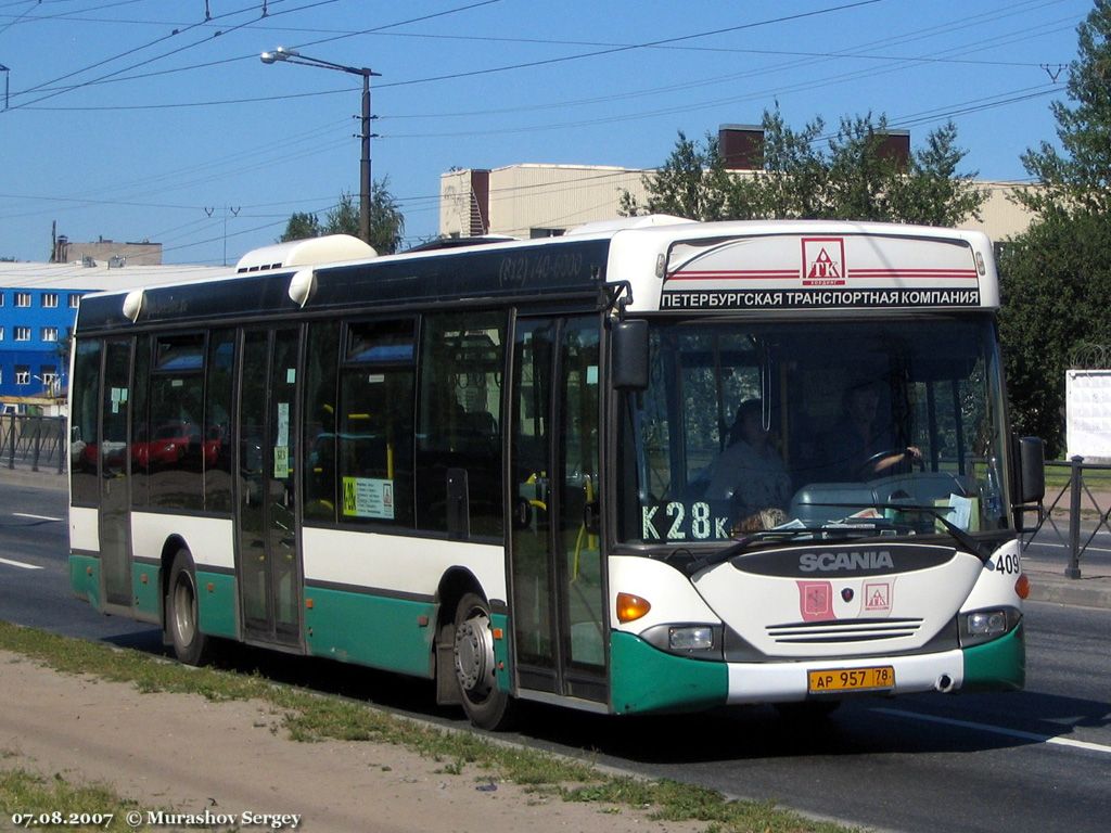 Санкт-Петербург, Scania OmniLink I (Скания-Питер) № n091