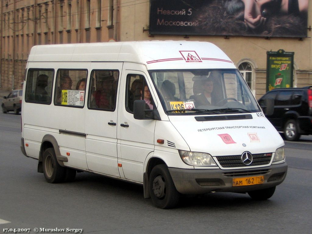 Санкт-Петербург, Mercedes-Benz Sprinter W904 408CDI № n146