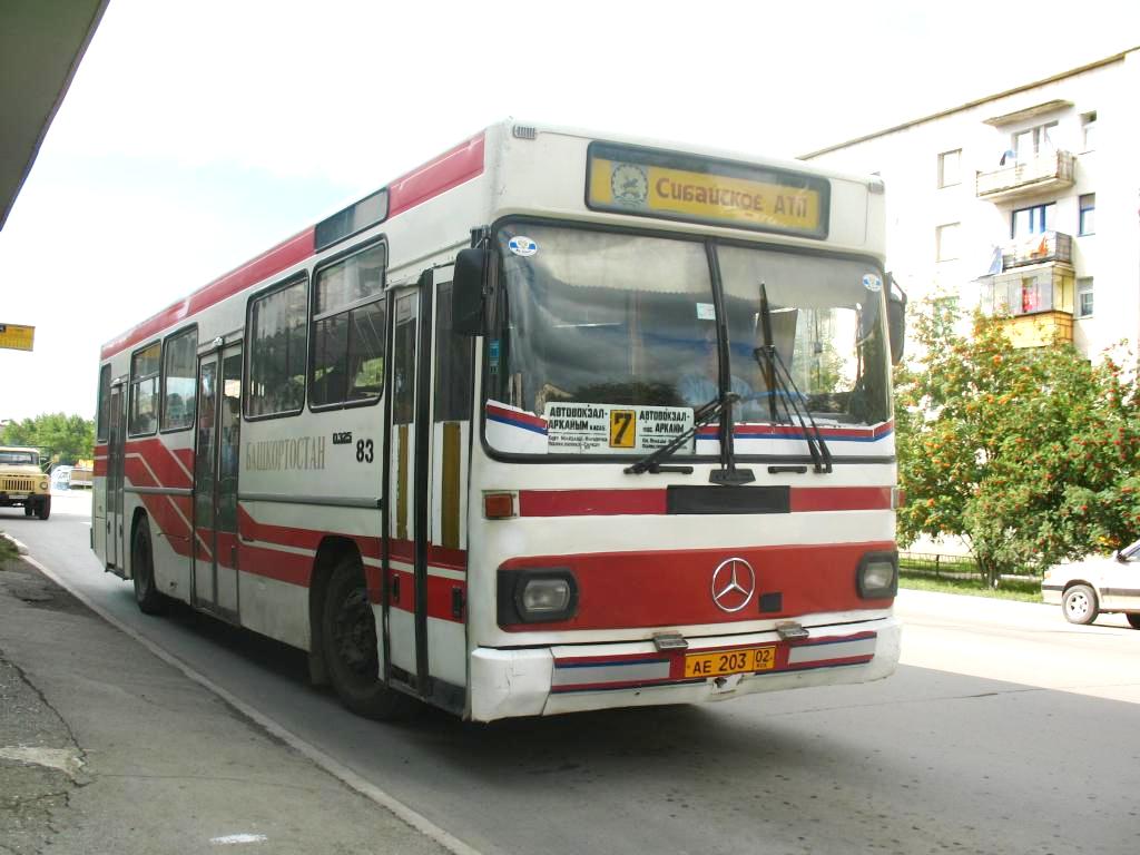 Башкортостан, Mercedes-Benz O325 № 83