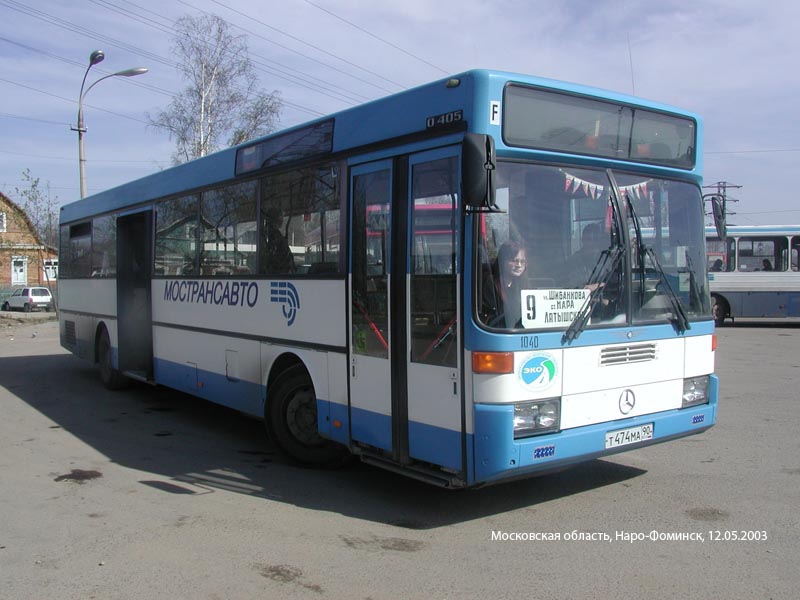 Московская область, Mercedes-Benz O405 № 1040