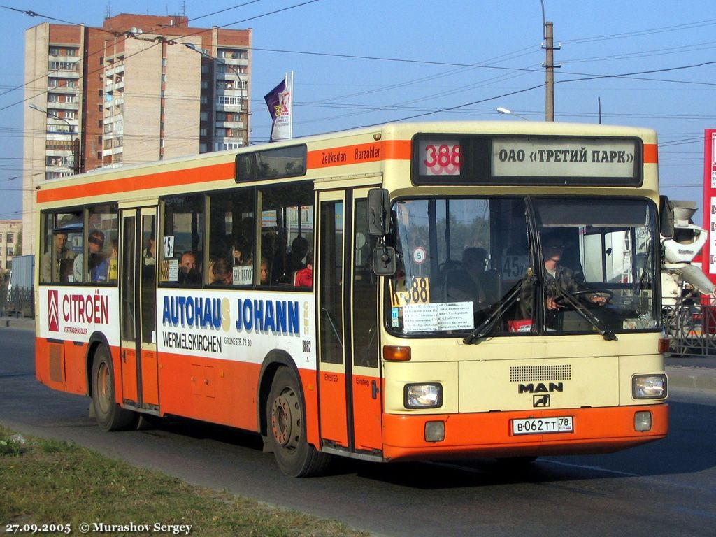 Санкт-Петербург, MAN 791 SL202 № В 062 ТТ 78