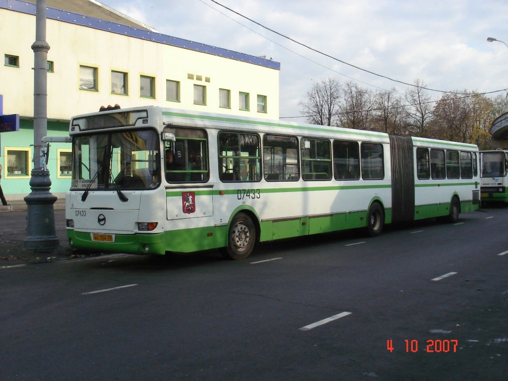 Москва, ЛиАЗ-6212.01 № 07433