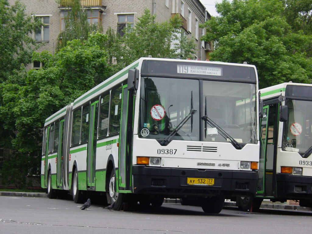 Москва, Ikarus 435.17 № 09387