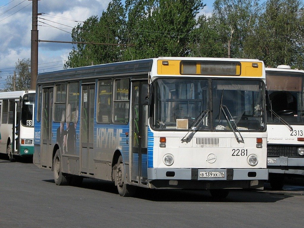 Санкт-Петербург, ЛиАЗ-5256.25 № 2281