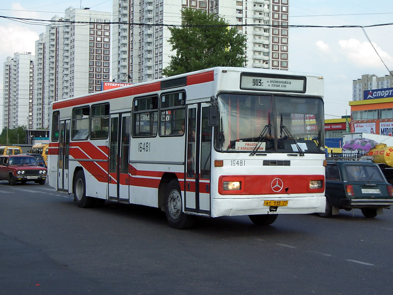 Москва, Mercedes-Benz O325 № 16481