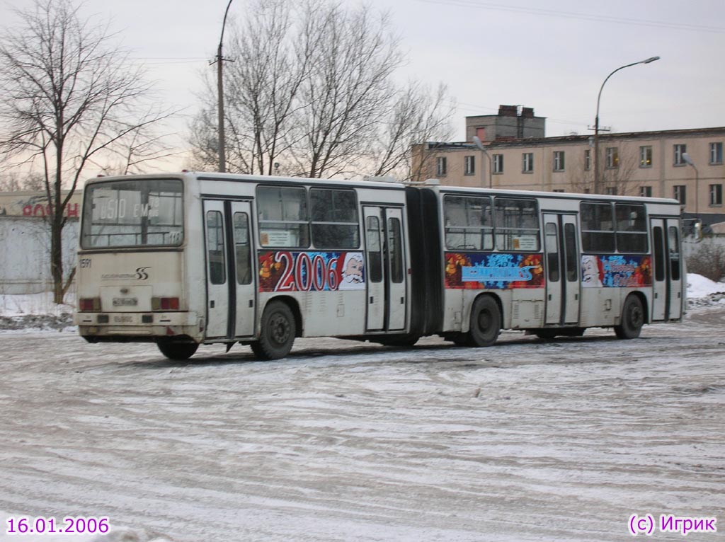 Санкт-Петербург, Ikarus 280.33O № 1591