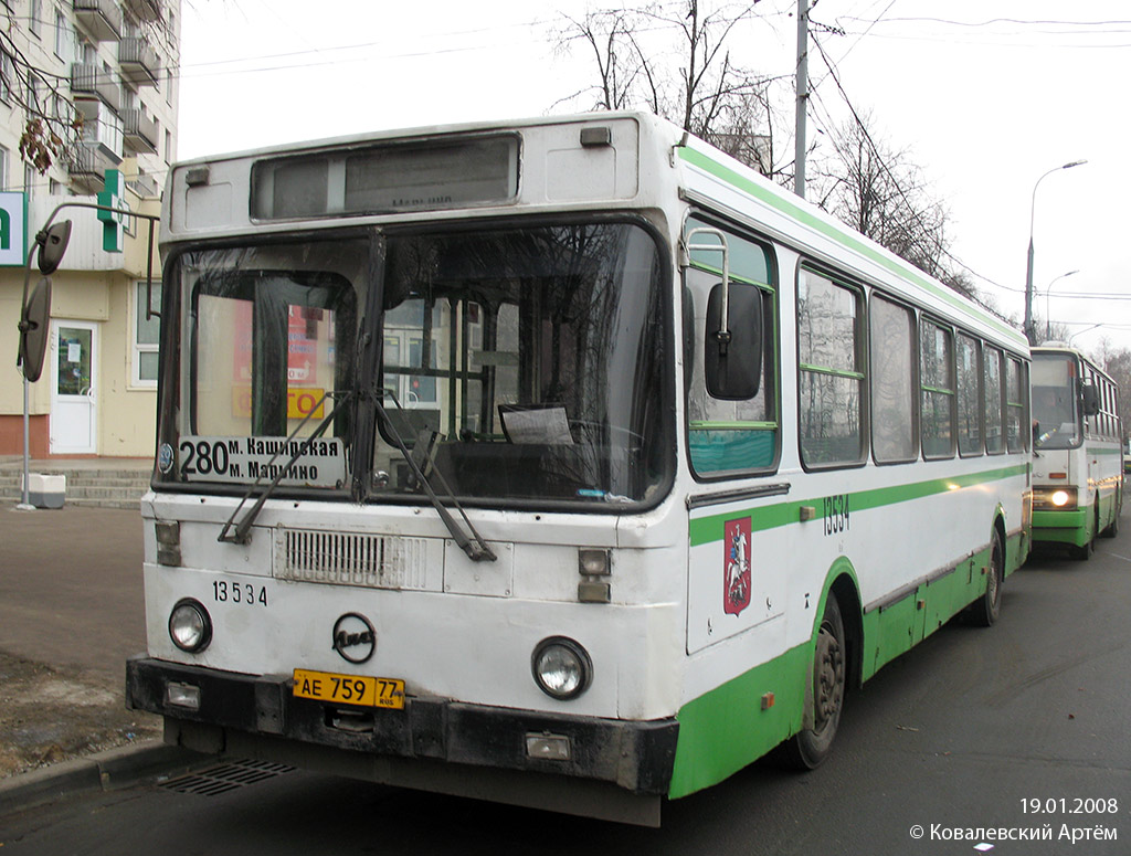 Москва, ЛиАЗ-5256.25 № 13534