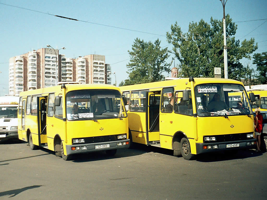 Vinnica region, Bogdan A091 № 125-08 ВІ; Vinnica region, Bogdan A091 № 112-65 ВТ