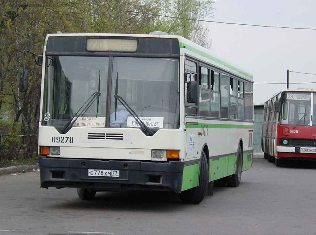 Москва, Ikarus 415.33 № 09278