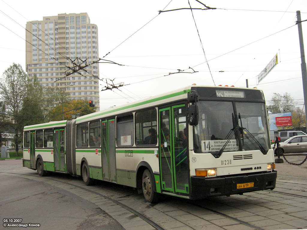 Москва, Ikarus 435.17 № 01238