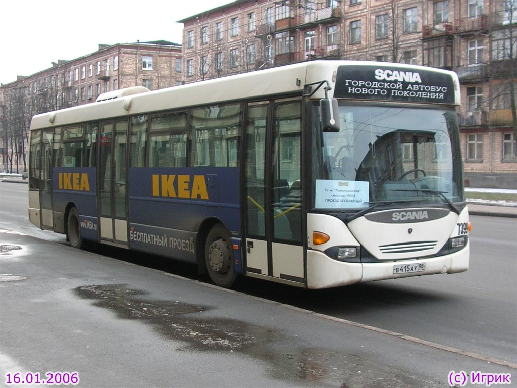 Санкт-Петербург, Scania OmniLink I (Скания-Питер) № 7399