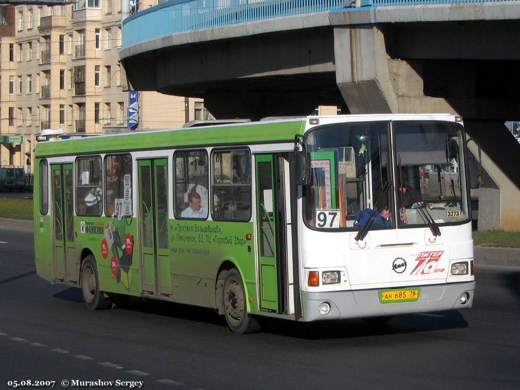 Санкт-Петербург, ЛиАЗ-5256.25 № 3273