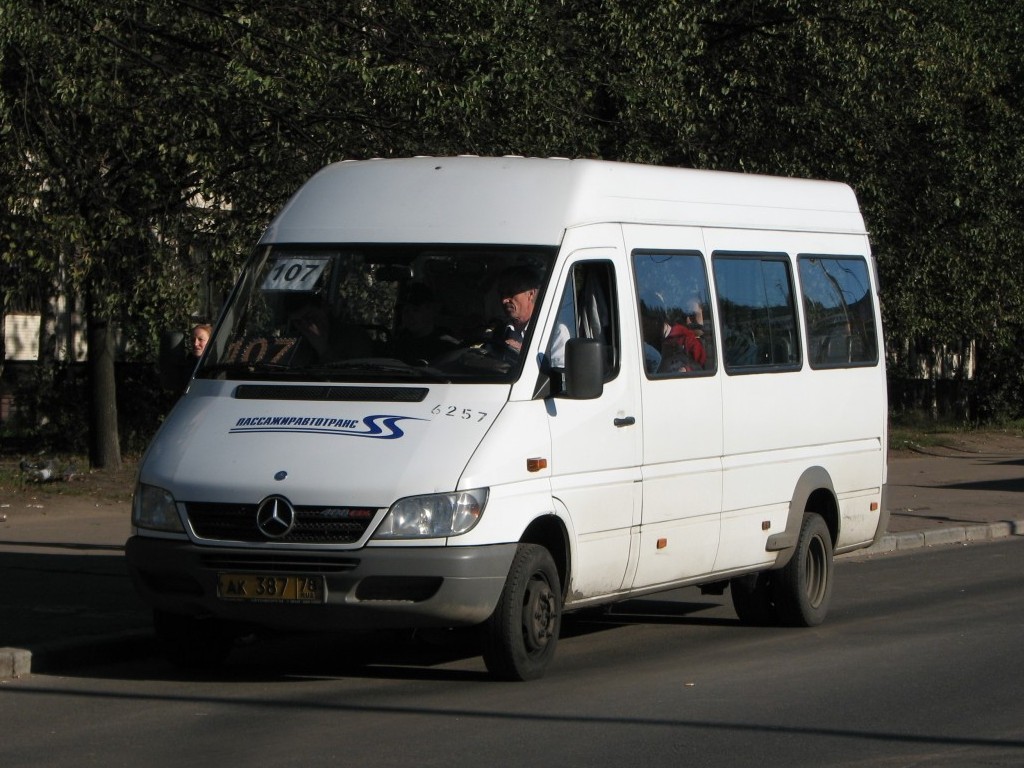 Санкт-Петербург, Mercedes-Benz Sprinter W904 408CDI № 6257