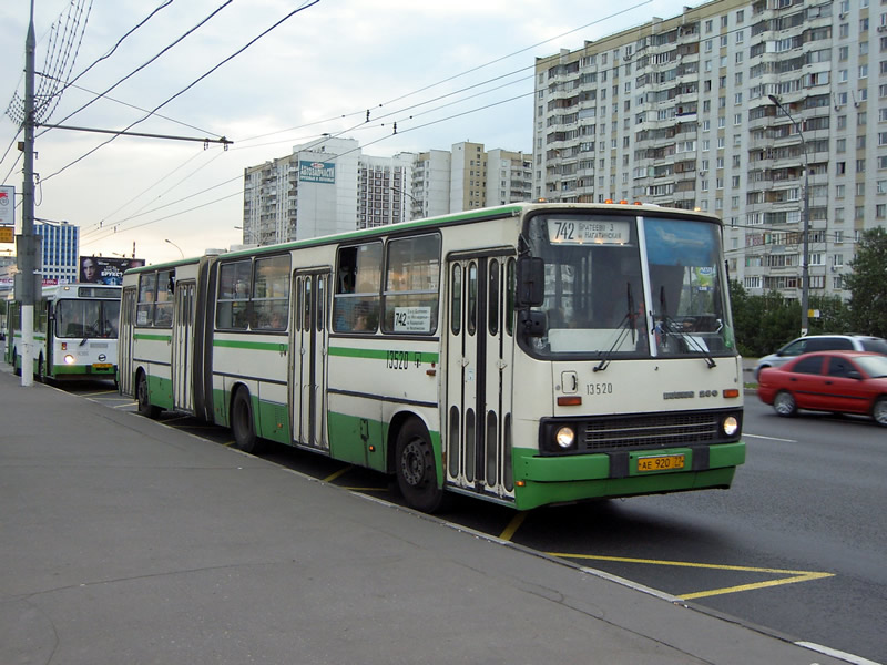 Москва, Ikarus 280.33M № 13520