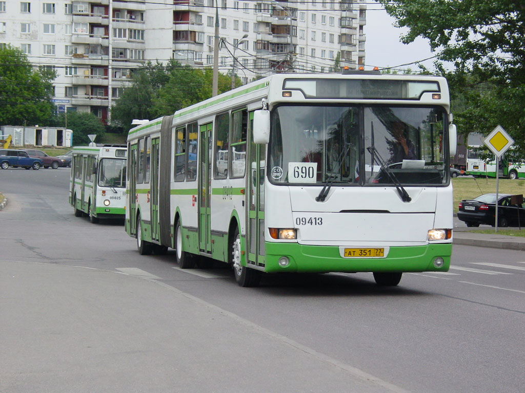 Москва, ЛиАЗ-6212.01 № 09413