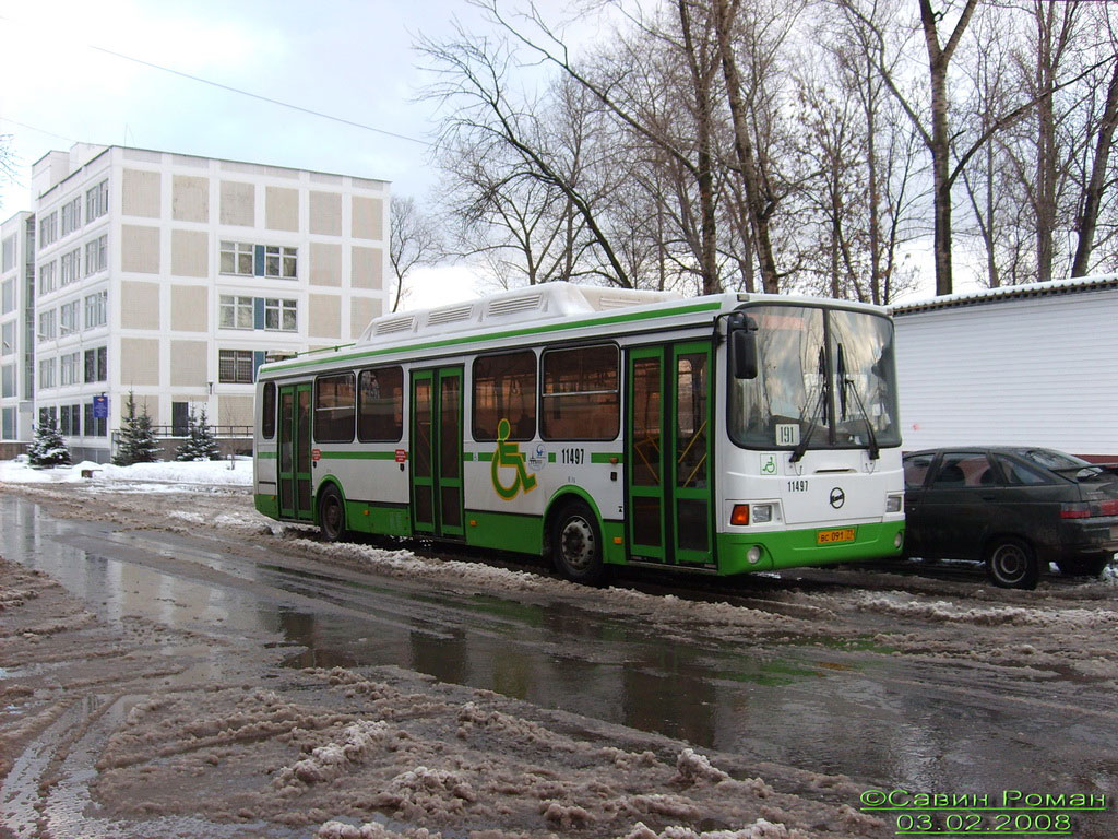 Москва, ЛиАЗ-5293.70 № 11497