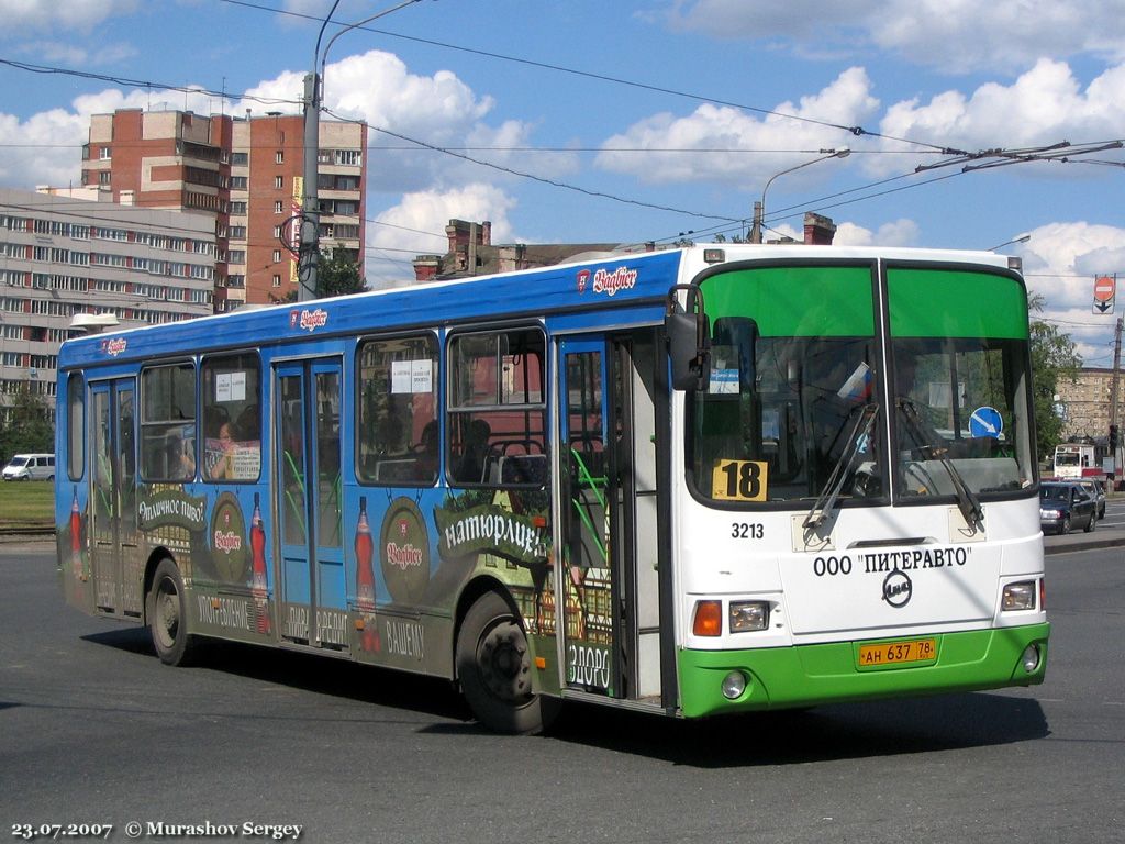 Санкт-Петербург, ЛиАЗ-5256.25 № 3213