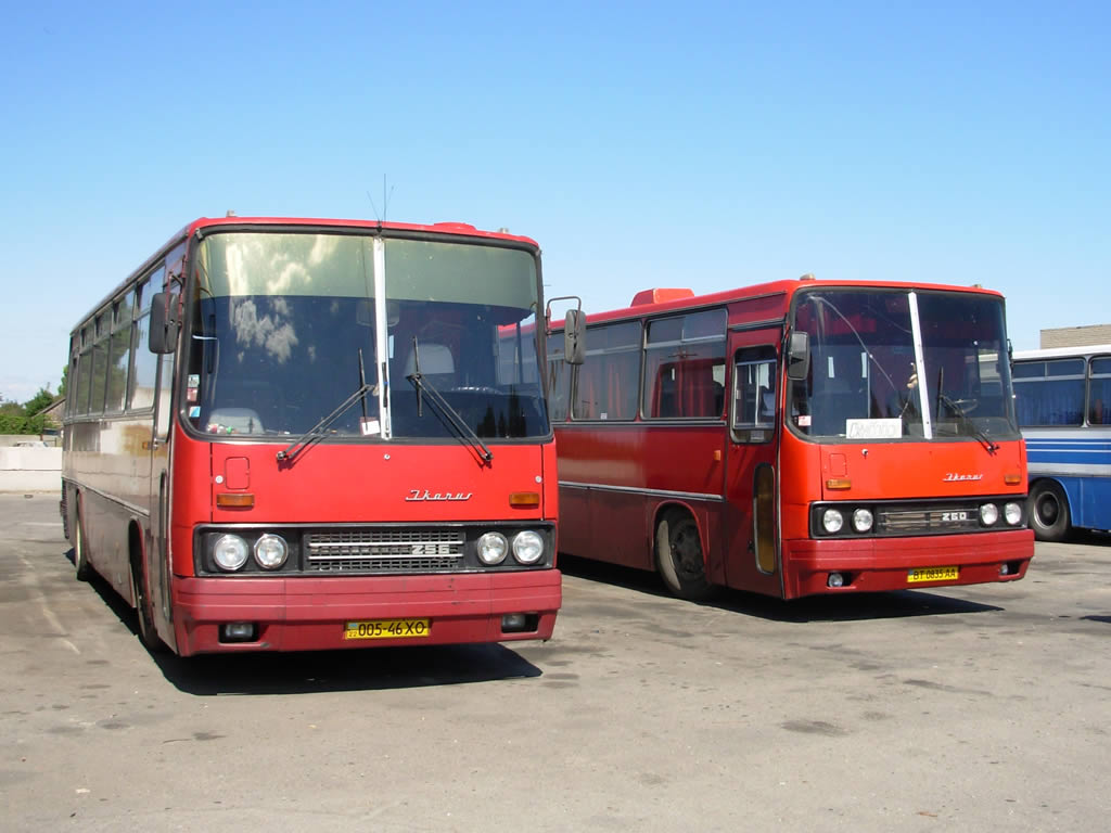 Херсонская область, Ikarus 256.54 № 005-46 ХО; Херсонская область, Ikarus 256.75 № BT 0835 AA