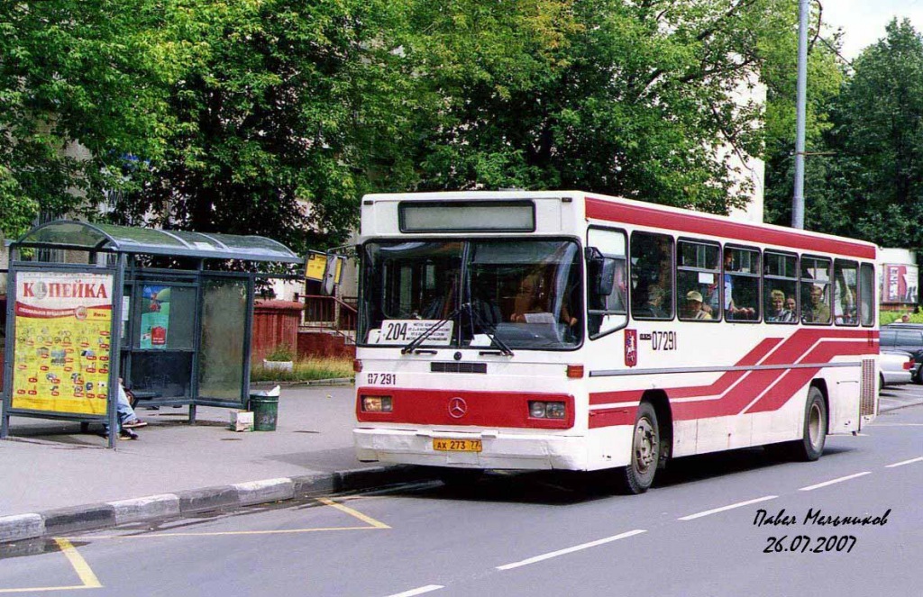 Москва, Mercedes-Benz O325 № 07291