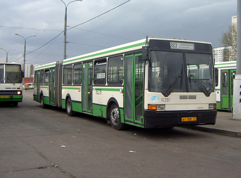 Москва, Ikarus 435.17 № 16291