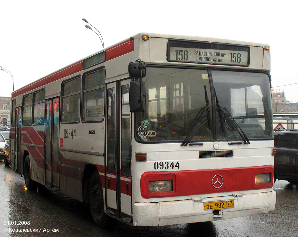 Москва, Mercedes-Benz O325 № 09344