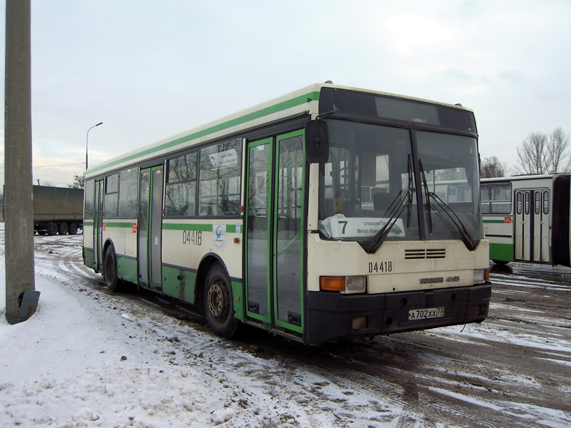 Москва, Ikarus 415.33 № 04418