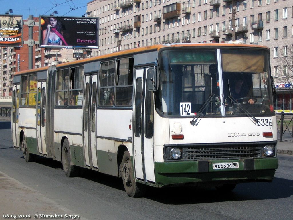 Санкт-Петербург, Ikarus 280.33O № 5336