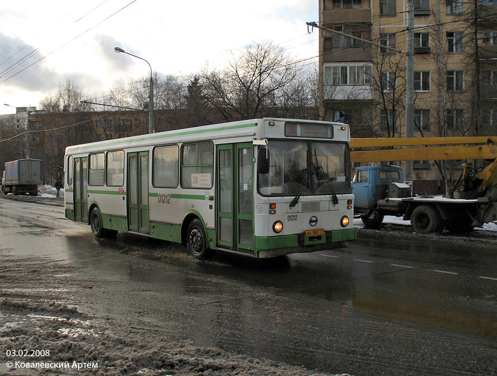 Москва, ЛиАЗ-5256.25 № 01212