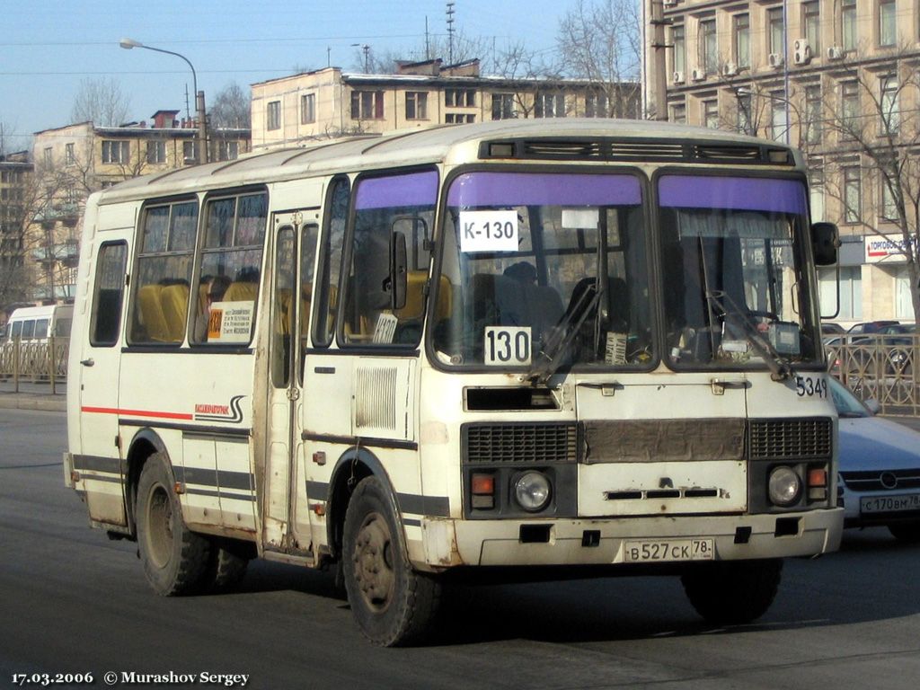 Санкт-Петербург, ПАЗ-32053-50 № 5349