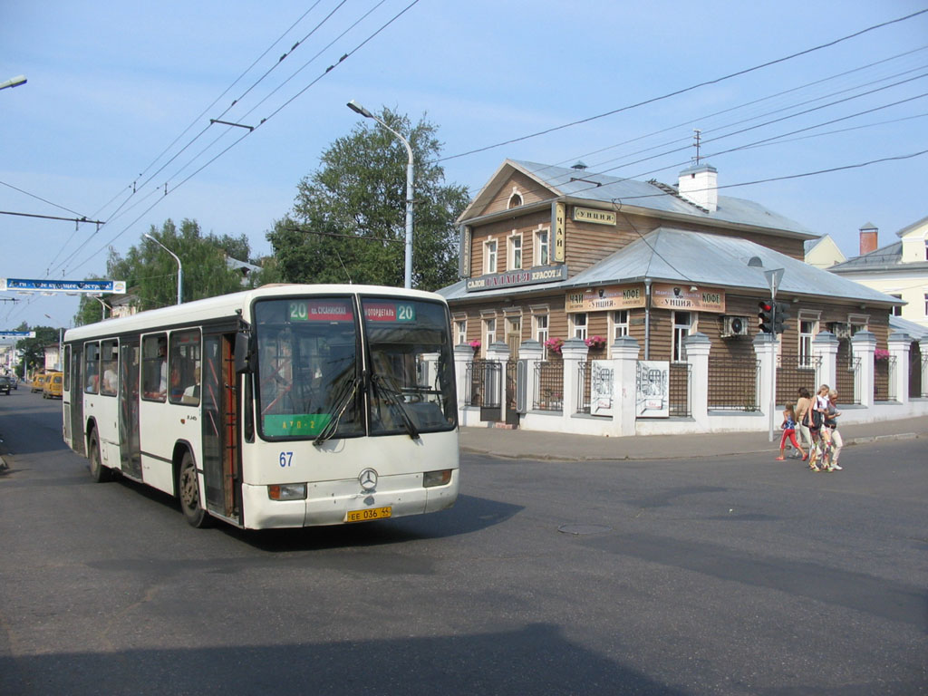 Костромская область, Mercedes-Benz O345 № 67