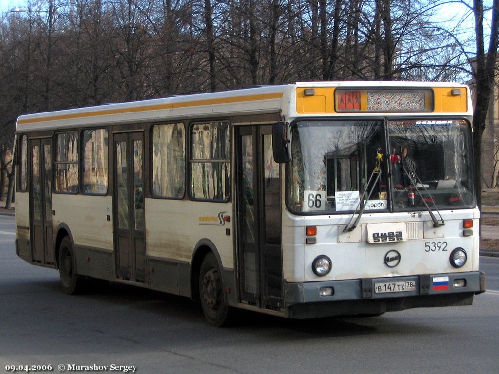 Szentpétervár, LiAZ-5256.25 sz.: 5392