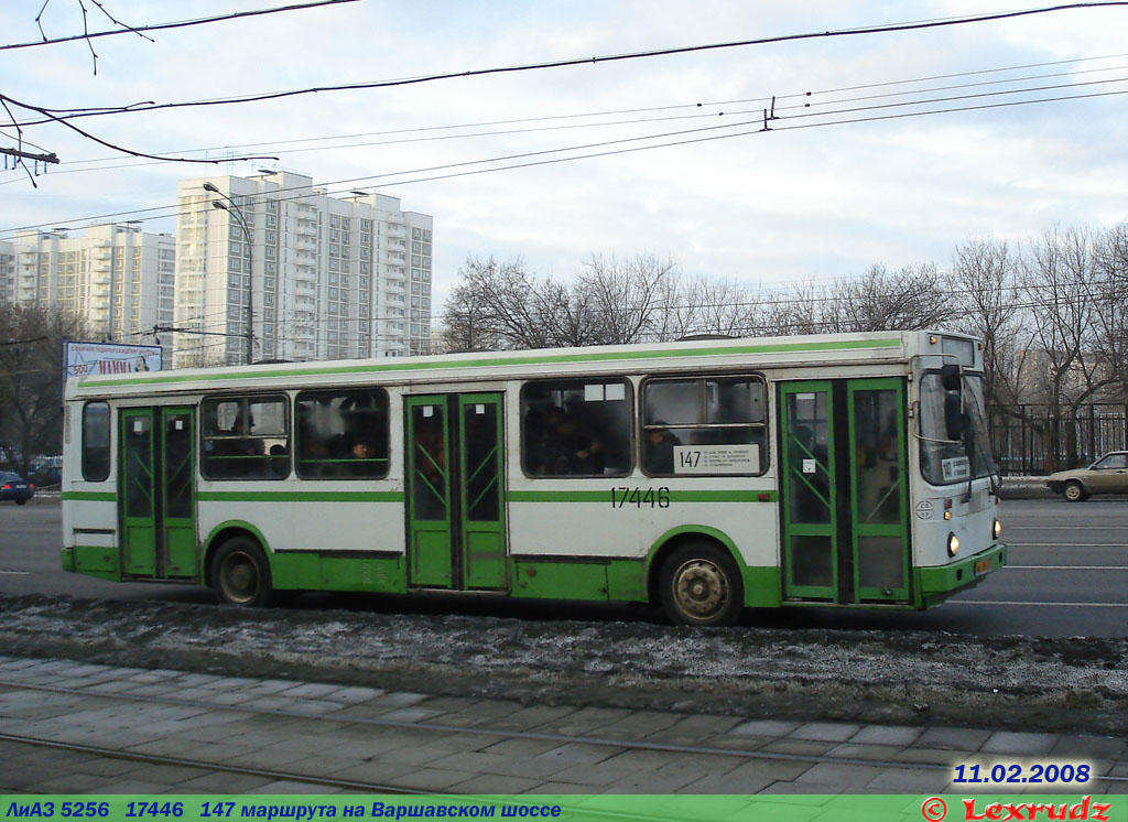 Moskva, LiAZ-5256.25 č. 17446