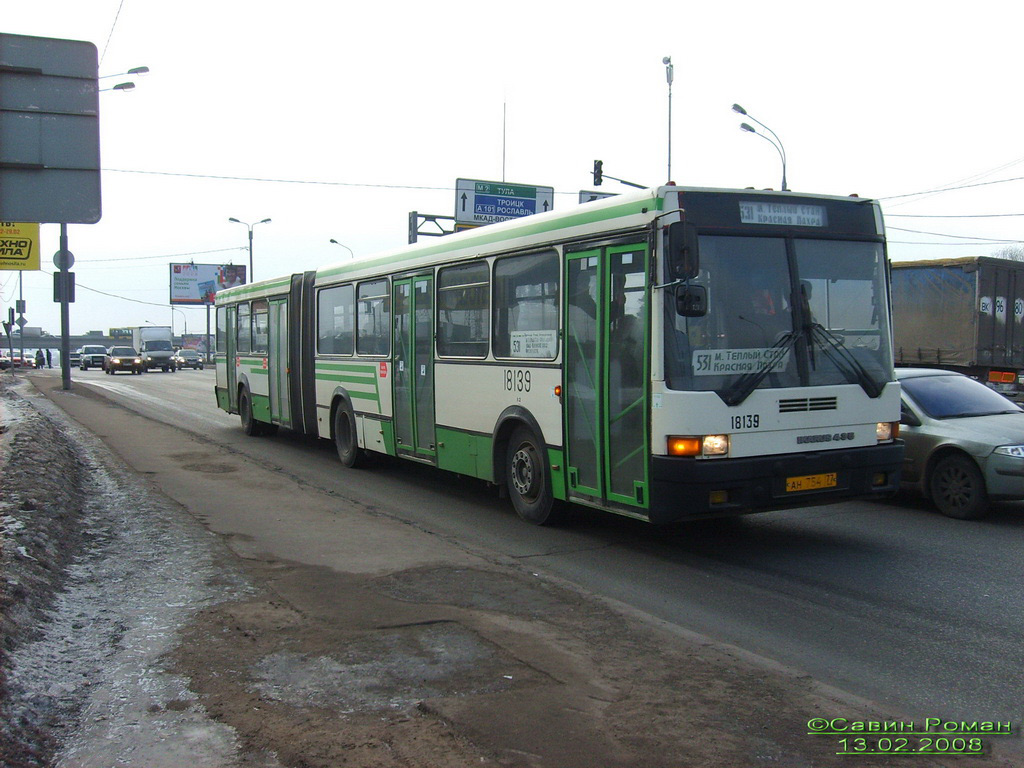 Москва, Ikarus 435.17 № 18139