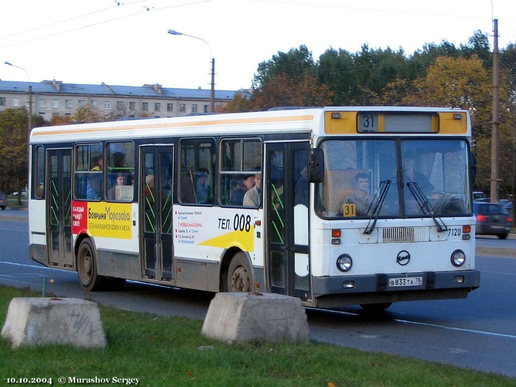 Санкт-Петербург, ЛиАЗ-5256.25 № 7120