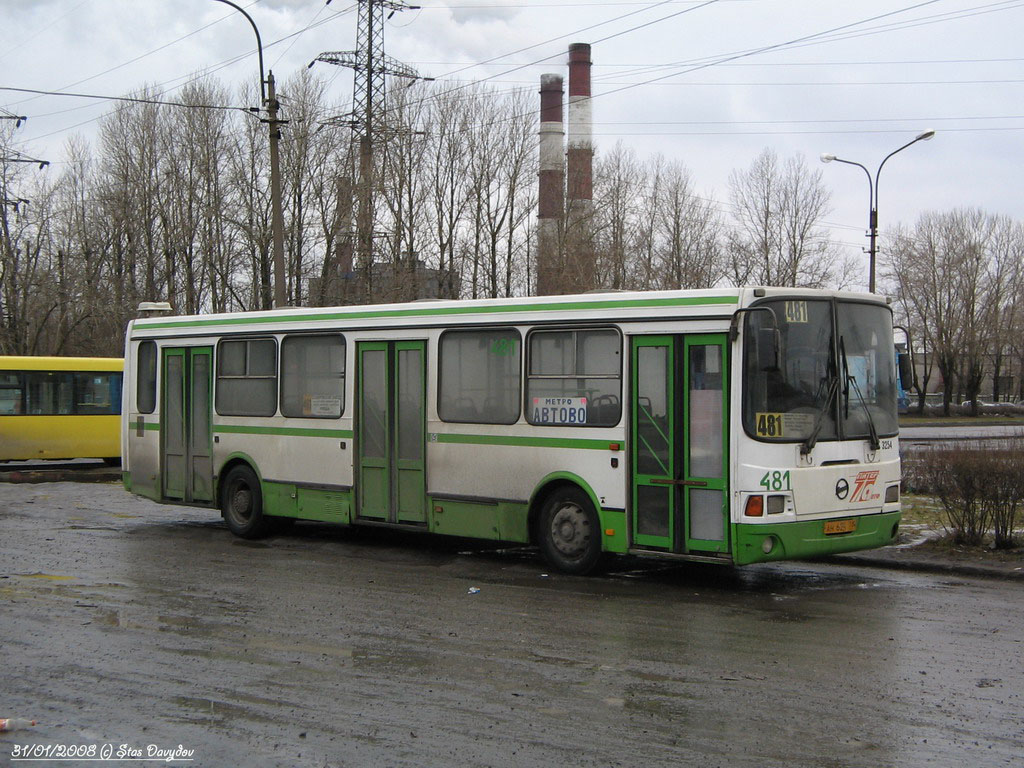 Санкт-Петербург, ЛиАЗ-5256.25 № 3254