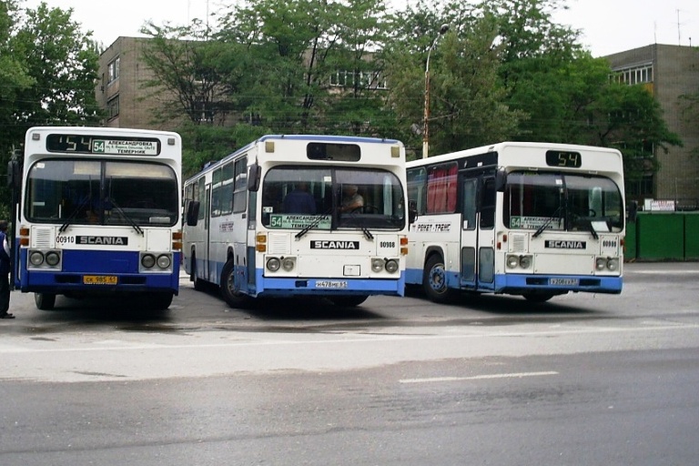 Ростовская область, Scania CN112CL № 00910; Ростовская область, Scania CR112 № 00908