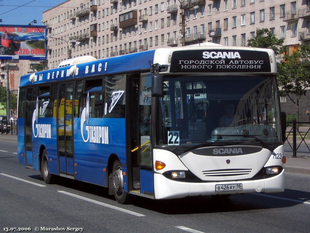 Санкт-Петербург, Scania OmniLink I (Скания-Питер) № 7123