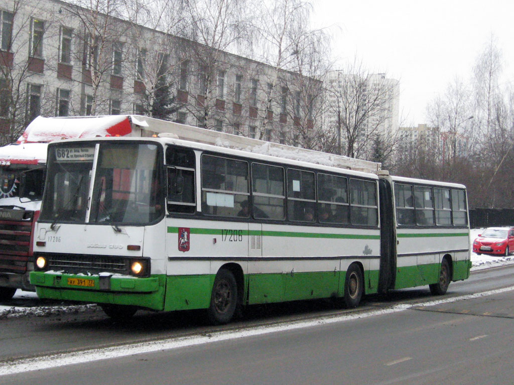 Москва, Ikarus 280.33M № 17206