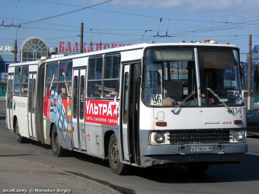 Saint Petersburg, Ikarus 280.33O № 7434