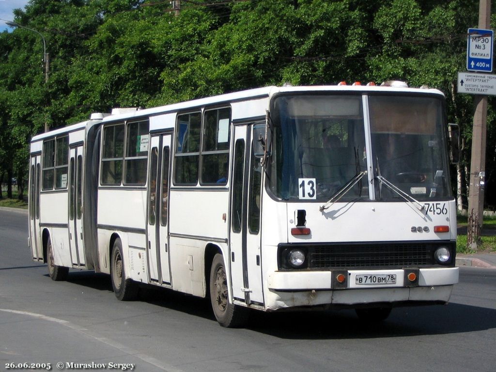 Санкт-Петербург, Ikarus 280.33O № 7456